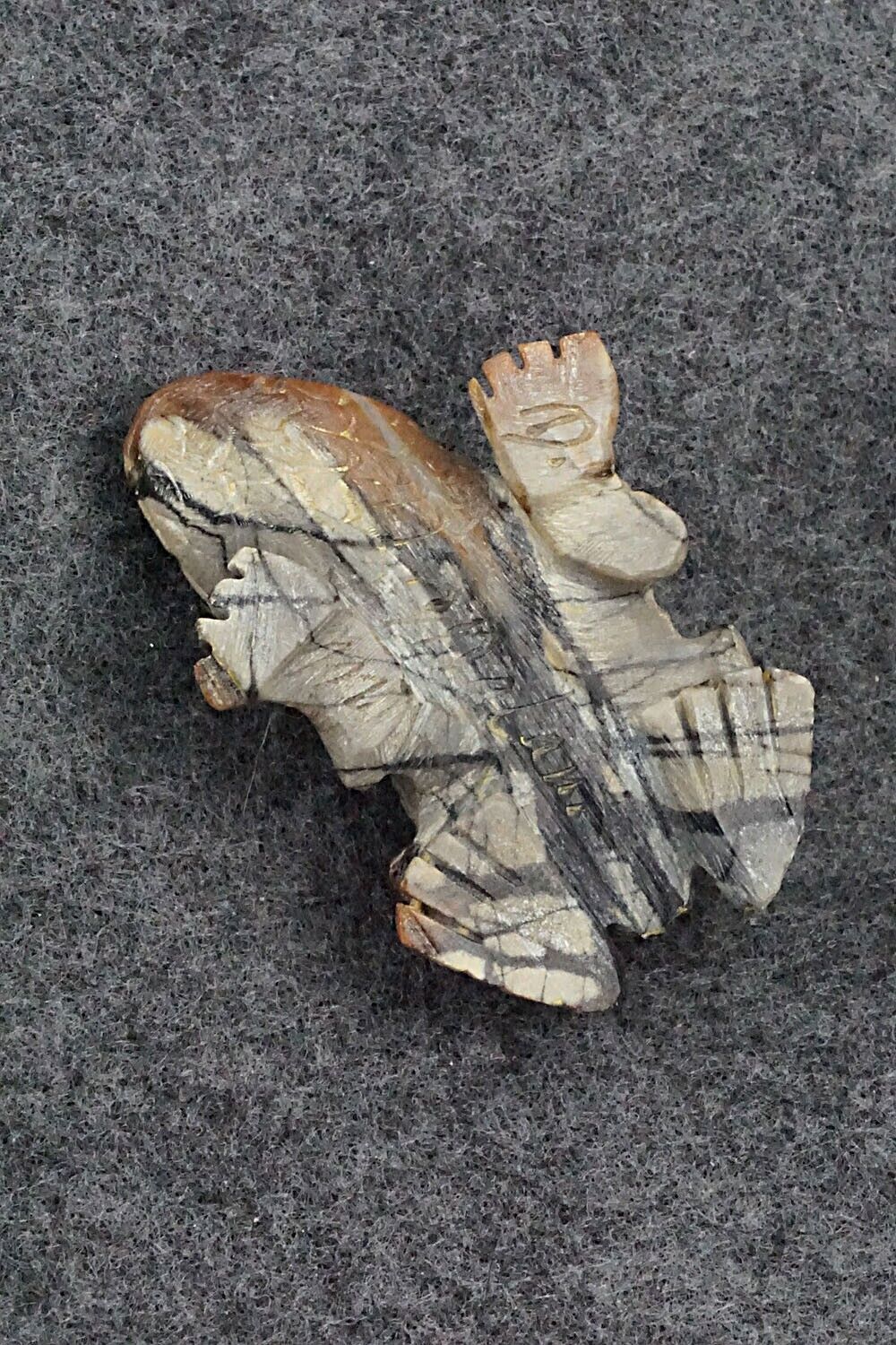 Frog Zuni Fetish Carving - Dana Malani