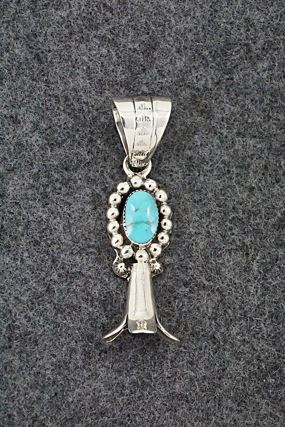 Turquoise & Sterling Silver Pendant - Patsy Lee