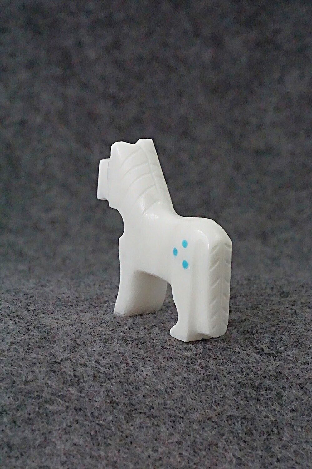 Horse Zuni Fetish Carving - Todd Etsate
