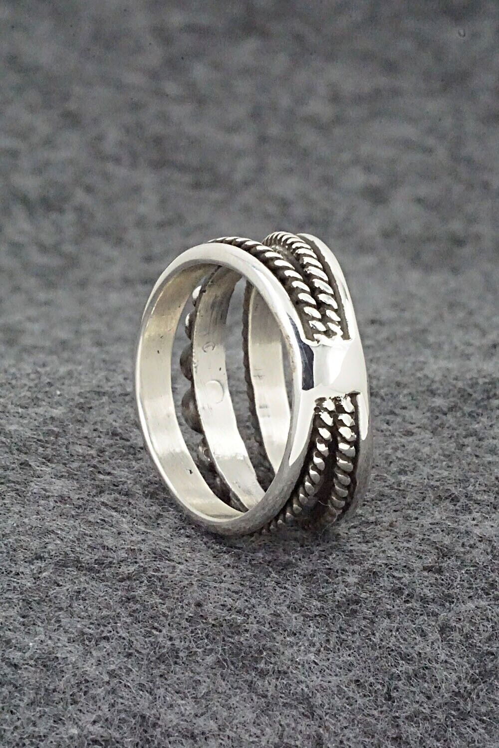 Sterling Silver Ring - Raymond Coriz - Size 10