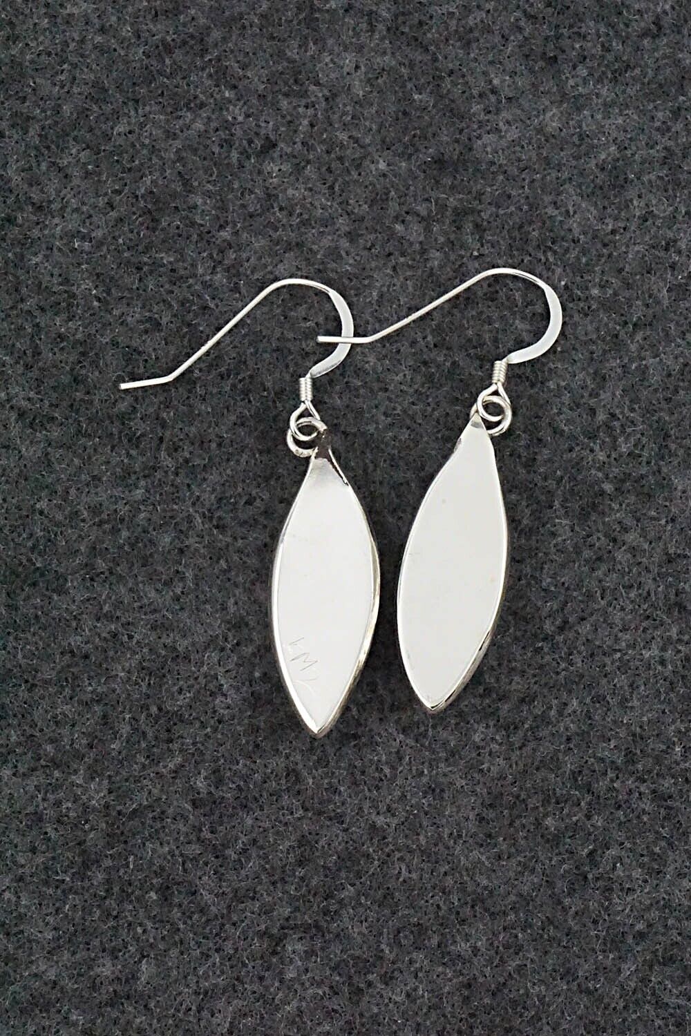 Turquoise & Sterling Silver Earrings - Evelyn Mahkee