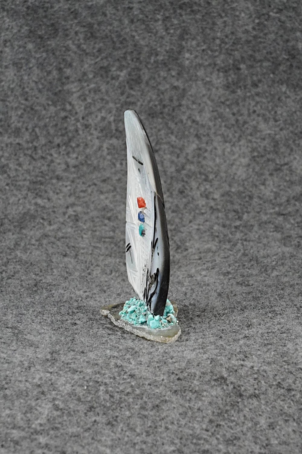 Corn Maiden Zuni Fetish Carving - Gloria Chattin