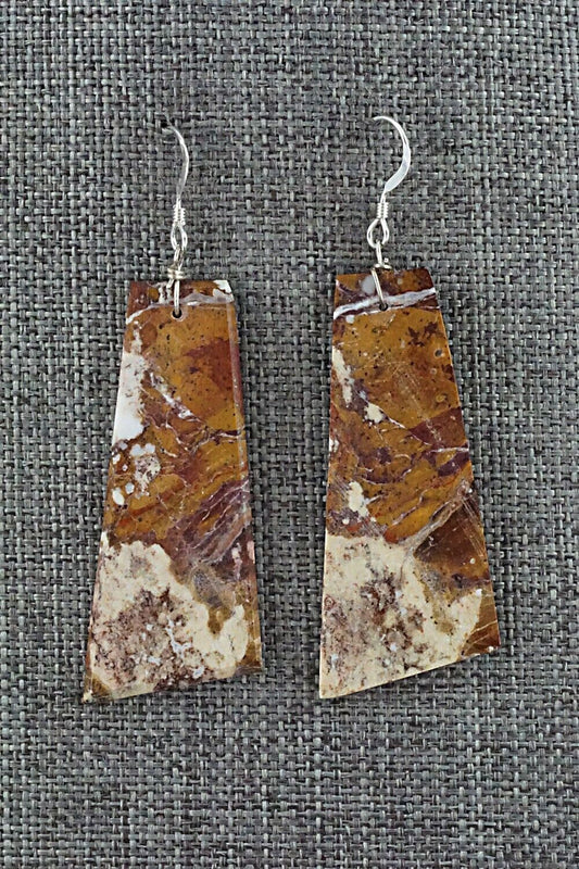 Wild Horse & Sterling Silver Earrings - Francis Garcia