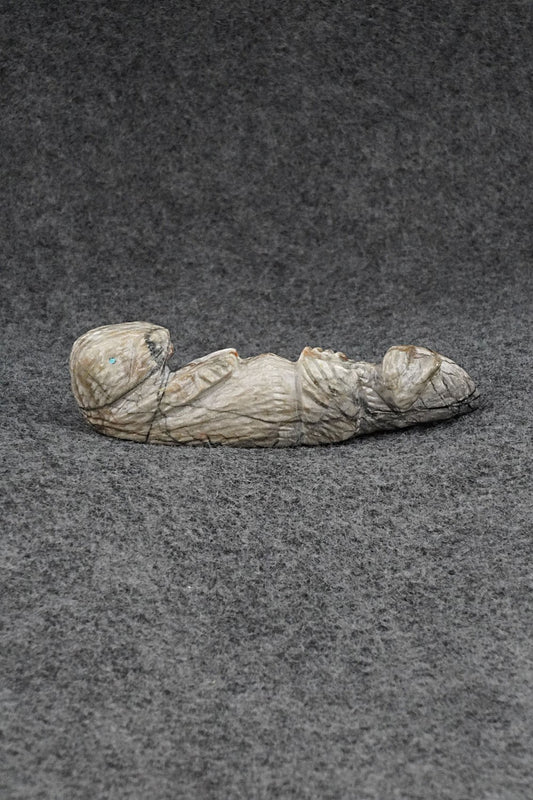 Otter Zuni Fetish Carving - Tony Mackel