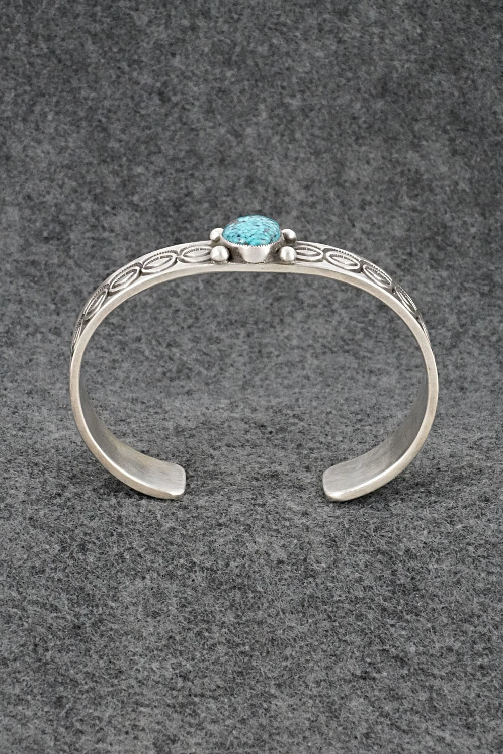 Turquoise & Sterling Silver Bracelet - Calvin Martinez