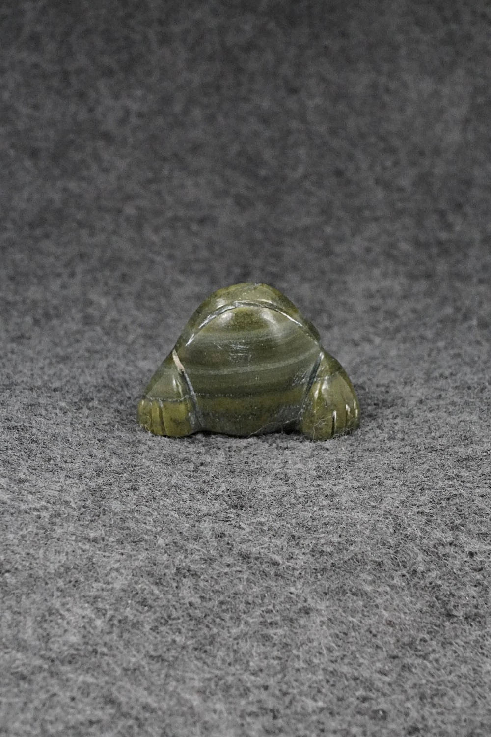 Frog Zuni Fetish Carving - Charlotte Blackgoat
