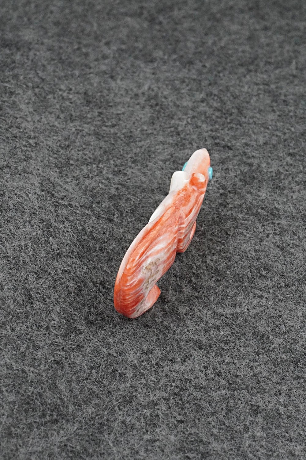 Mountain Lion Zuni Fetish Carving - Ronnie Lunasee