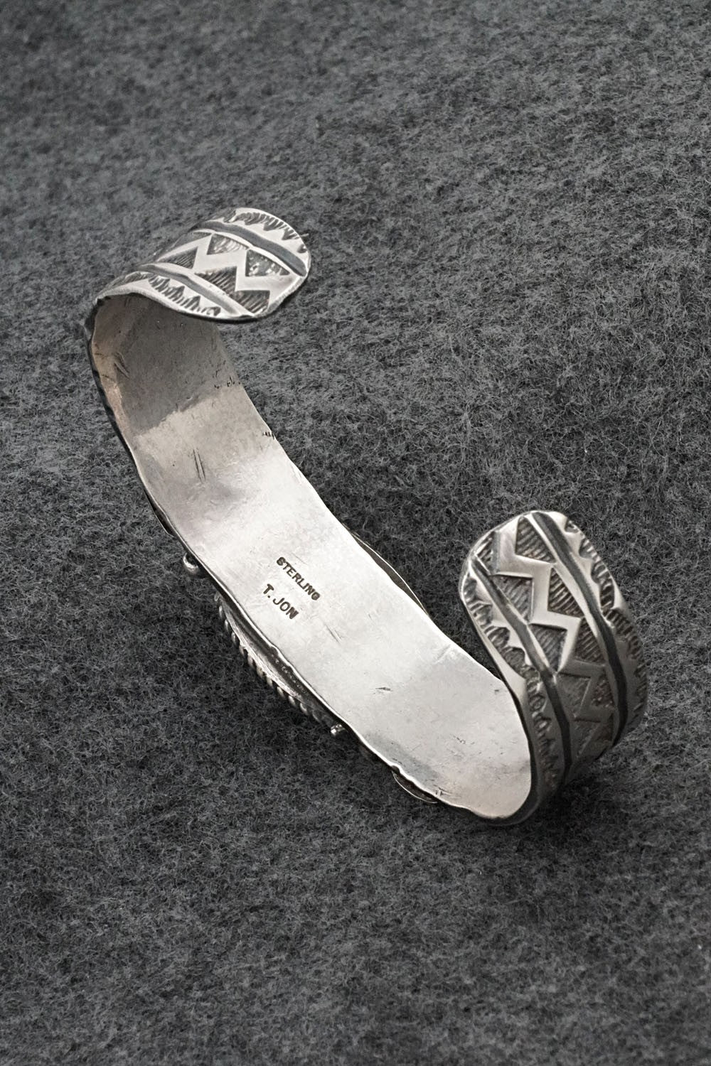 Turquoise & Sterling Silver Bracelet - Tillie Jon