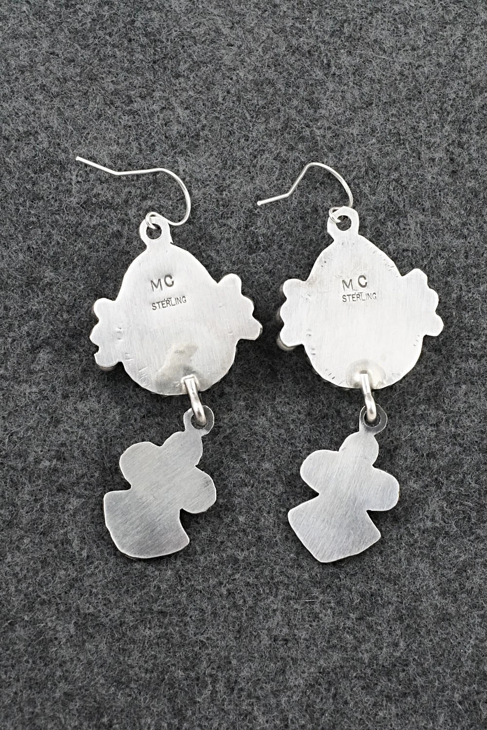 Turquoise & Sterling Silver Earrings - Michael Calladitto