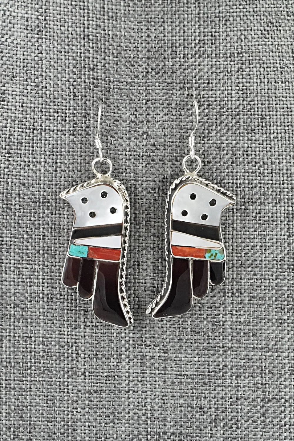 Multi-Stone & Sterling Silver Inlay Necklace Set - Corraine Shack