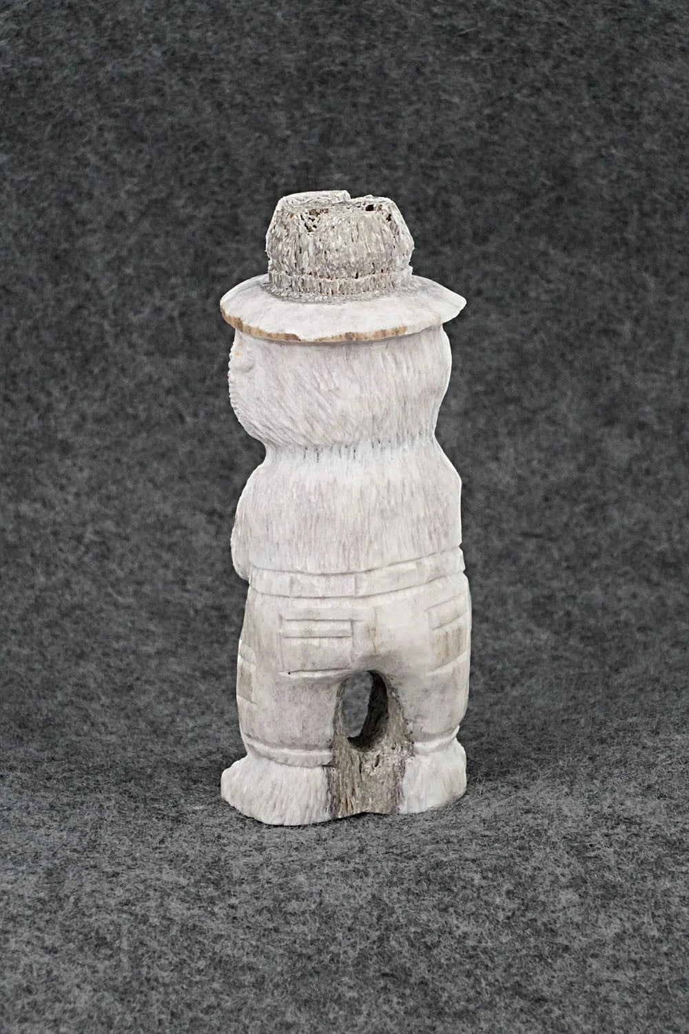 Smokey Bear Zuni Fetish Carving - Chris Peina