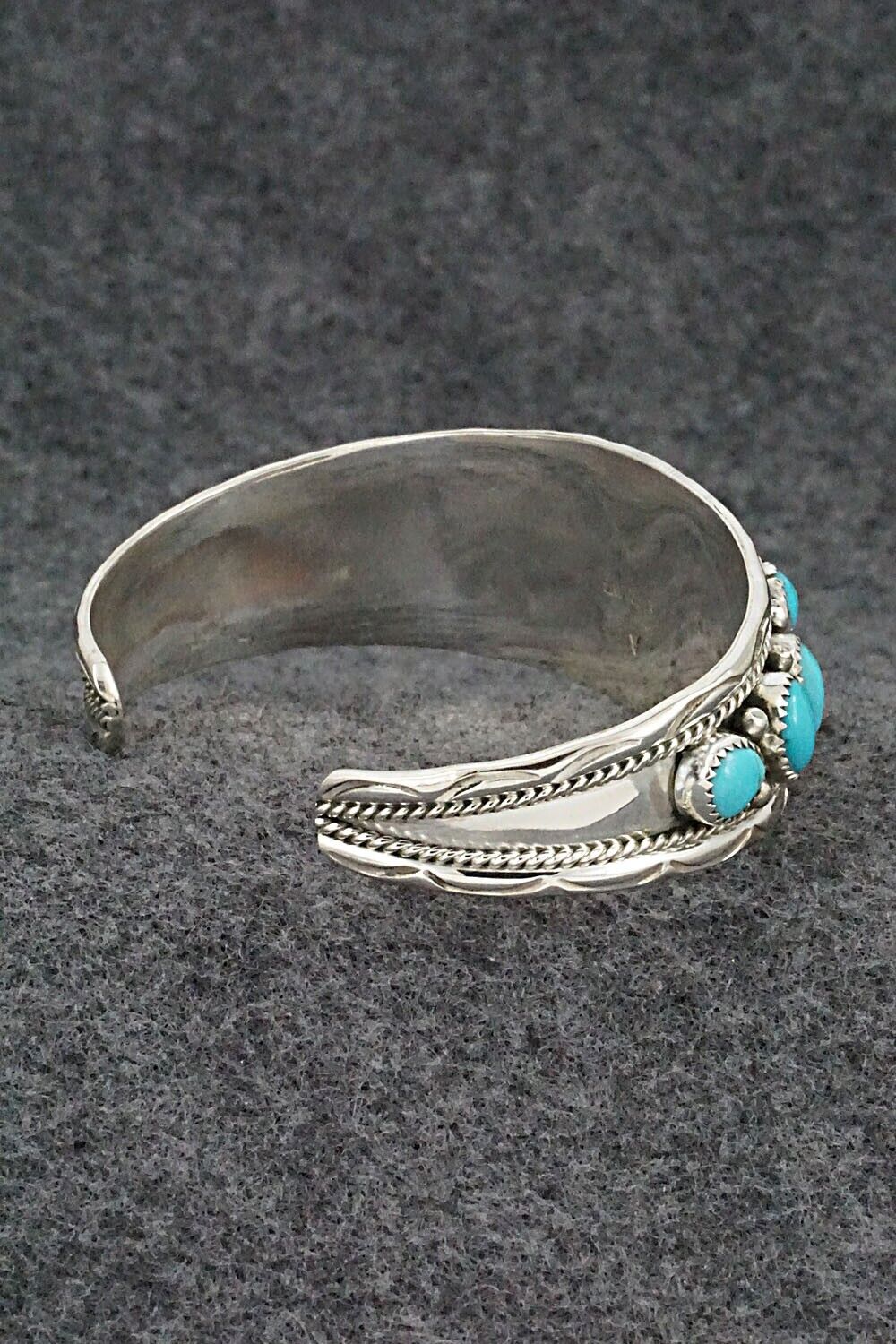 Turquoise & Sterling Silver Bracelet - Anita Whitegoat