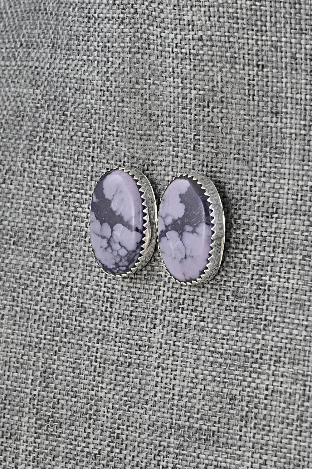 Morado & Sterling Silver Earrings - Murray Hannaweeka
