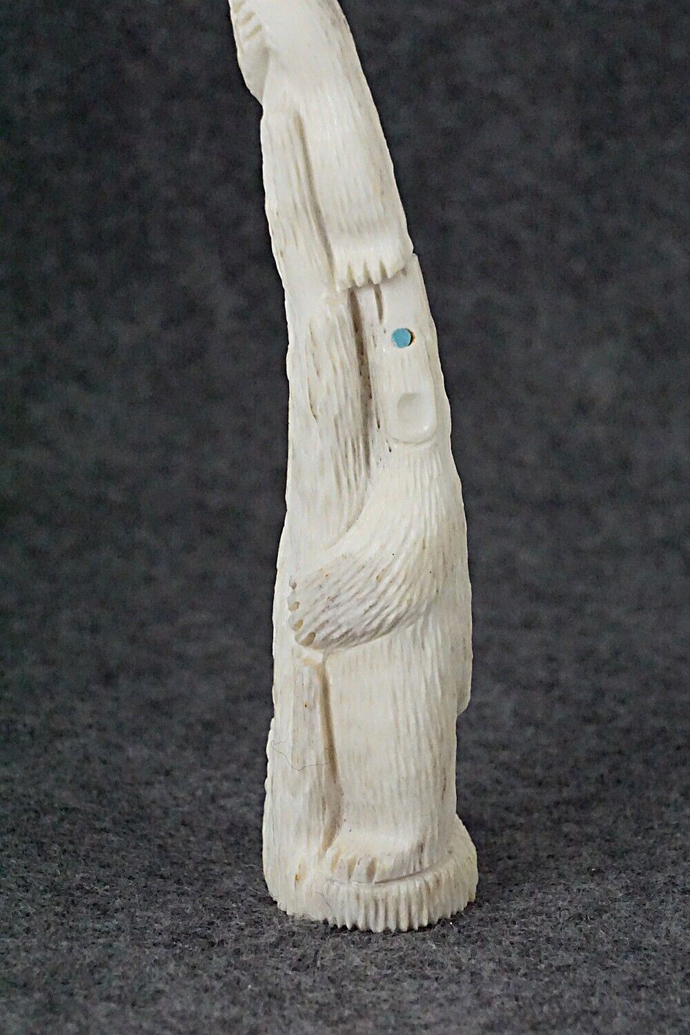 Bears & Owls Zuni Fetish Carving - Destry Siutza
