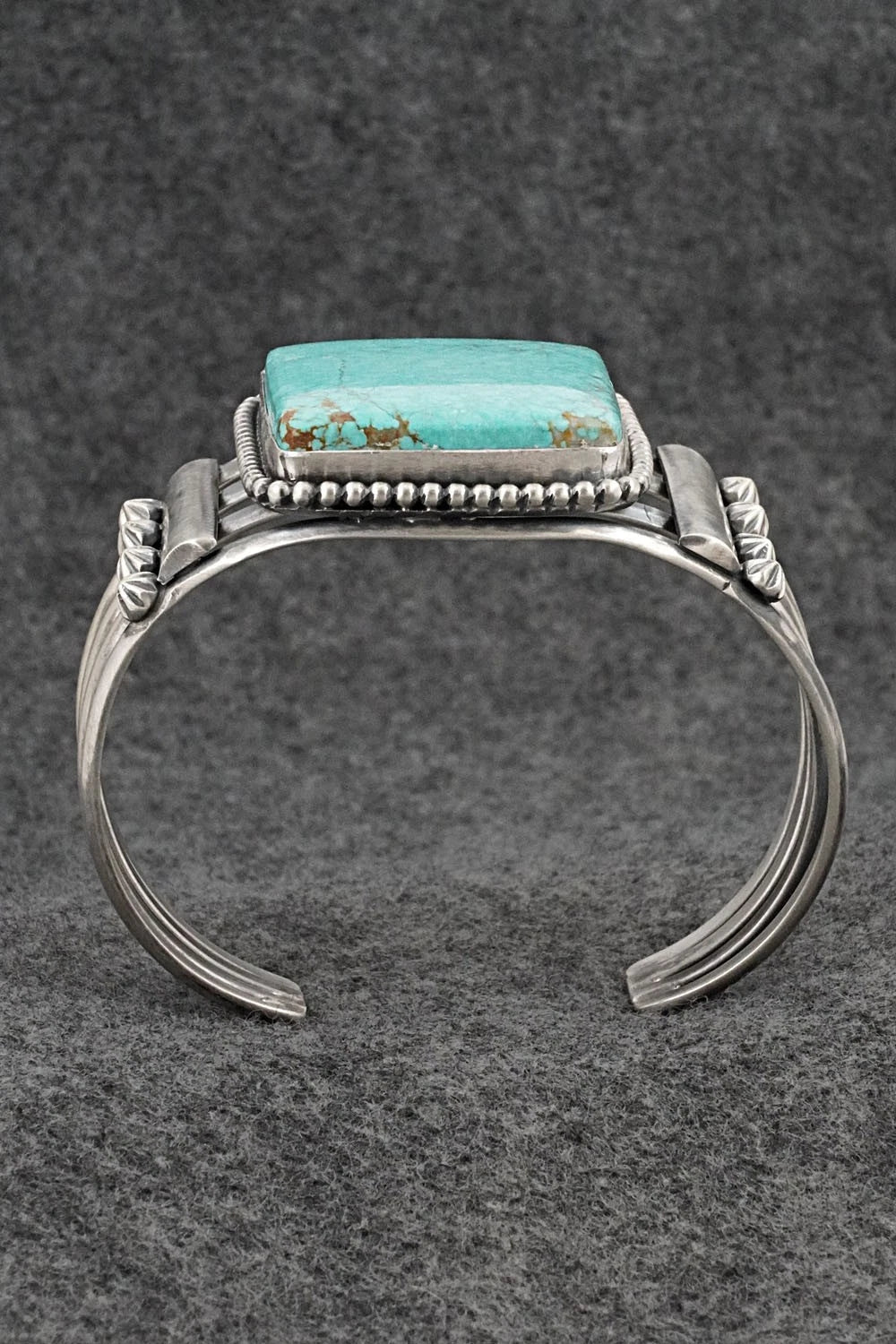 Turquoise & Sterling Silver Bracelet - Mark Yazzie