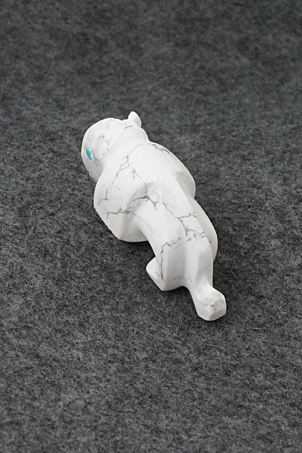 Buffalo Zuni Fetish Carving - Ronnie Lunasee