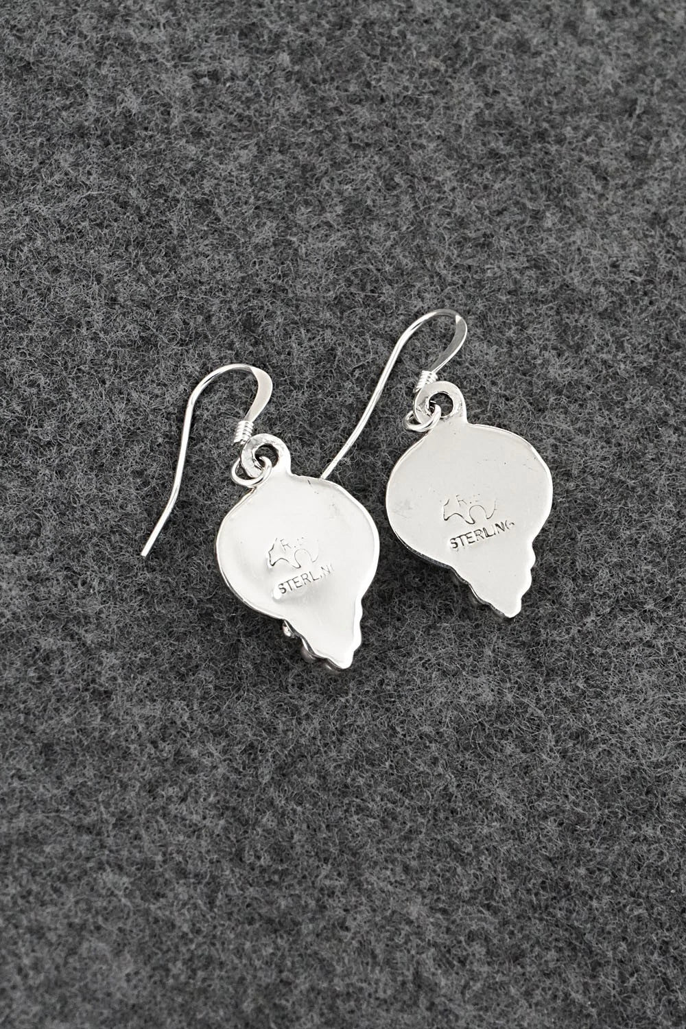 Turquoise & Sterling Silver Earrings - Isabelle Yazzie