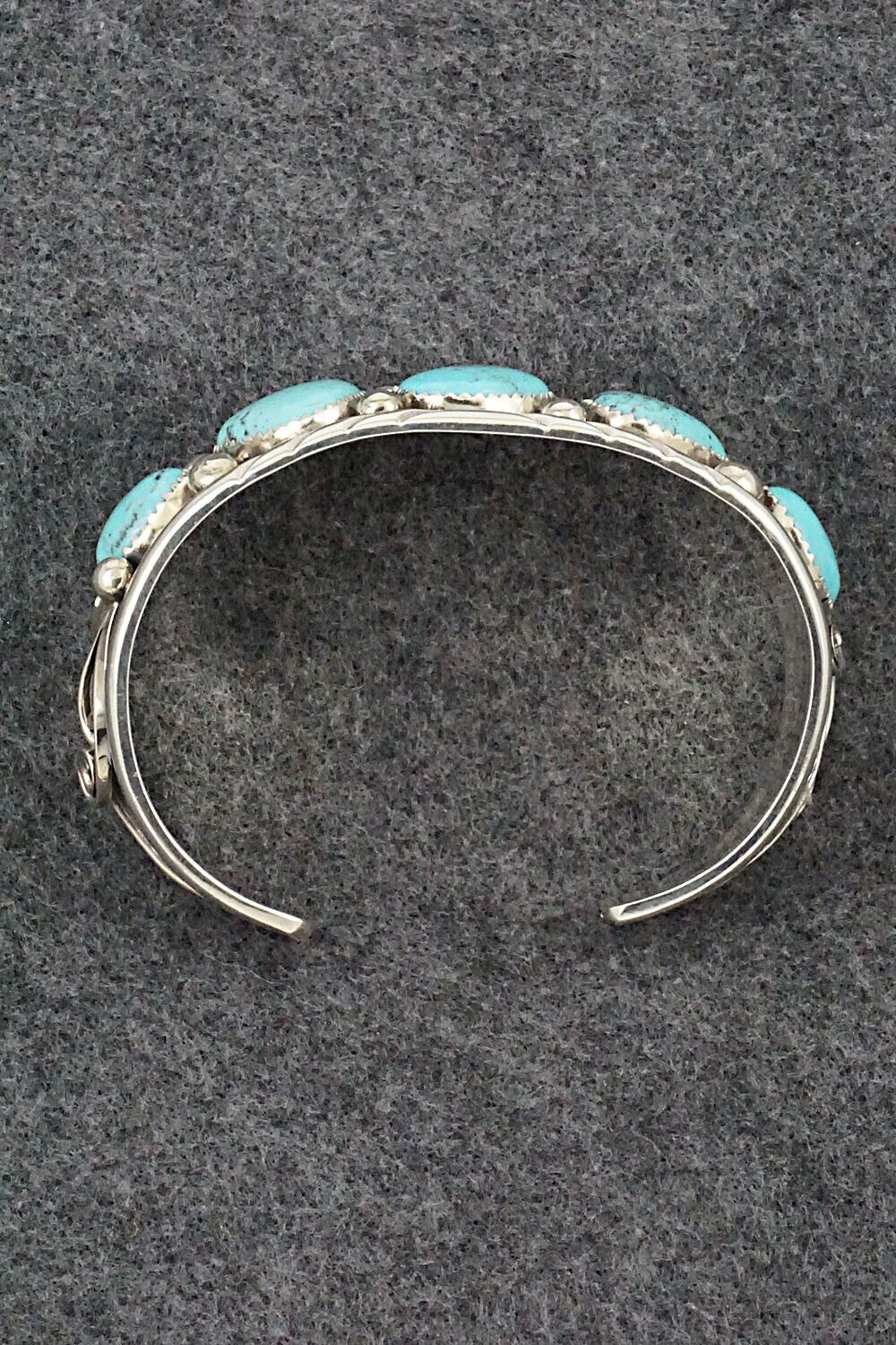 Turquoise & Sterling Silver Bracelet - Davey Morgan