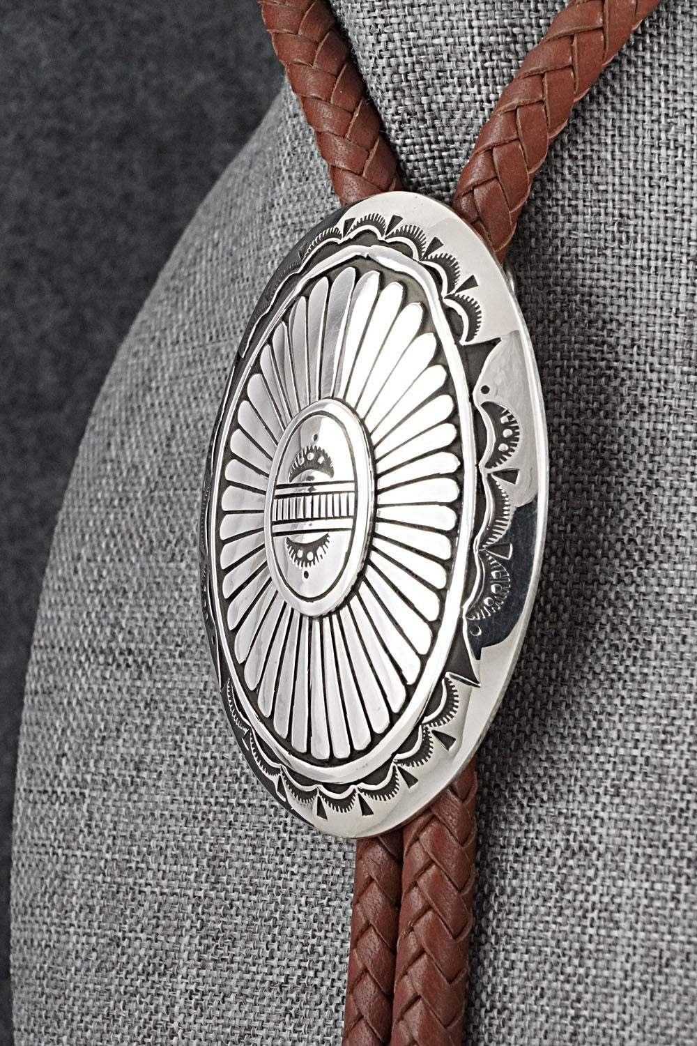 Sterling Silver Bolo Tie - Charlie John