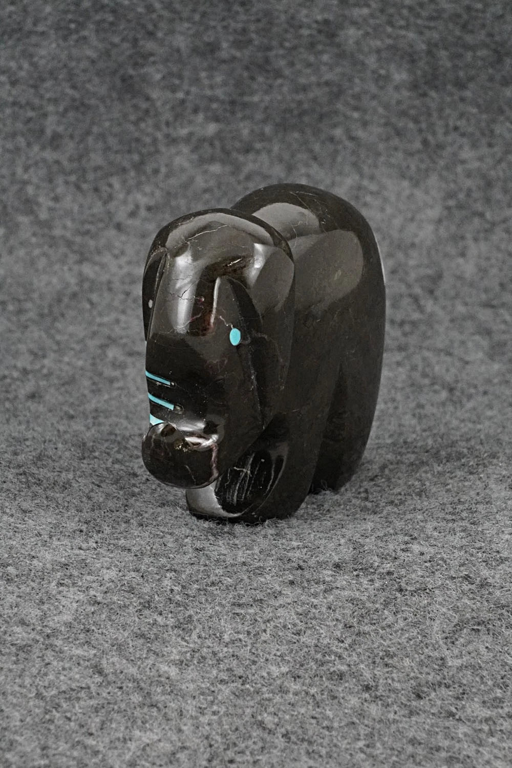 Elephant Zuni Fetish Carving - Kenric Laiwakete