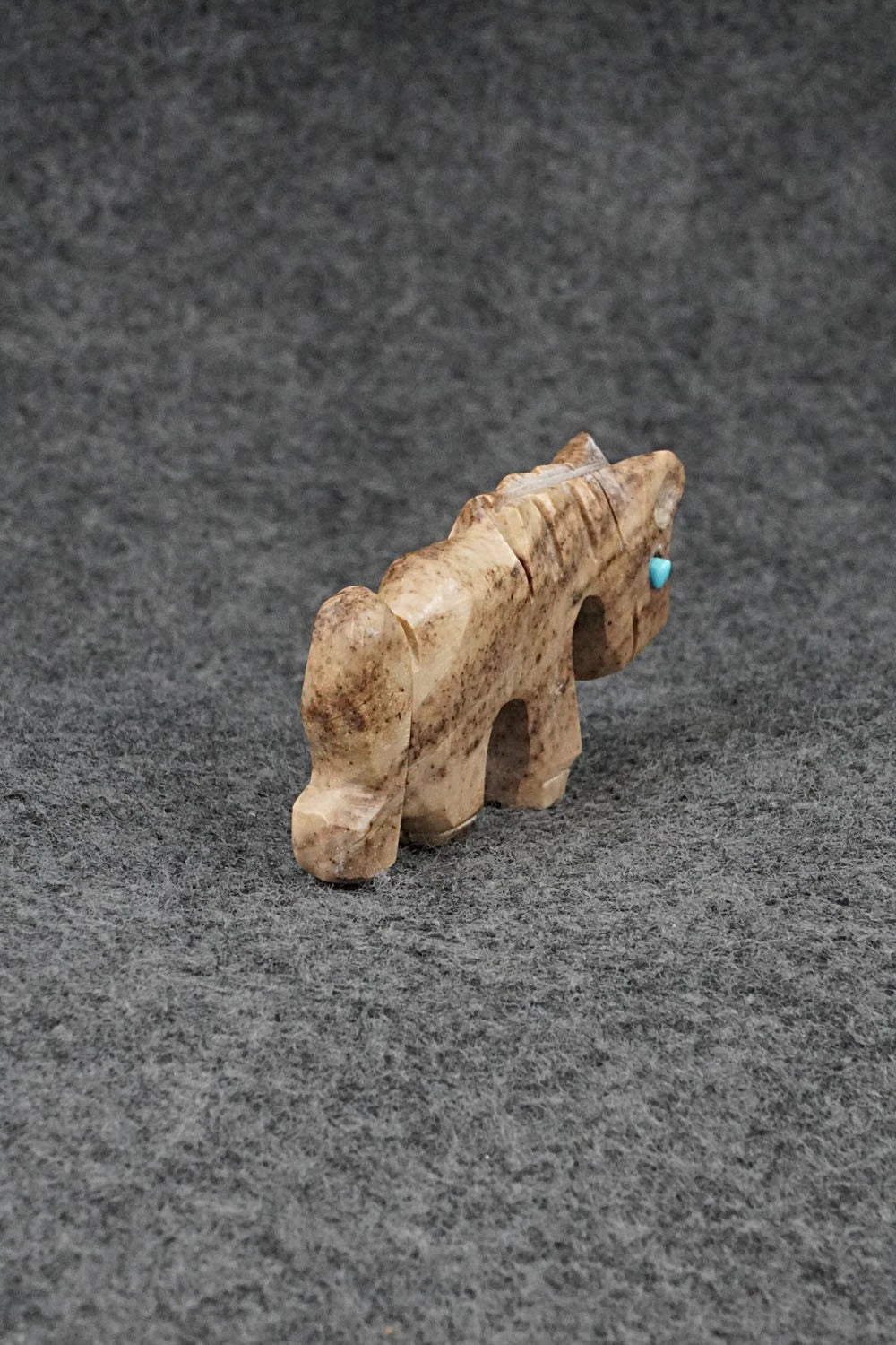 Horse Zuni Fetish Carving - Dannette Laate