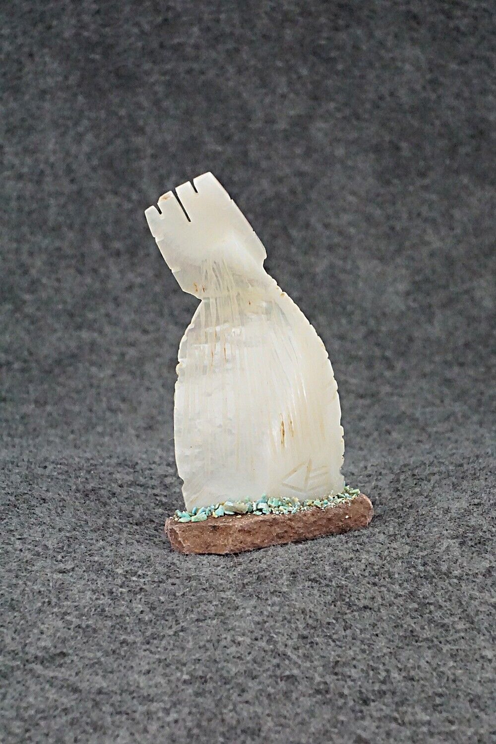 Corn Maiden Zuni Fetish Carving - Carl Etsate