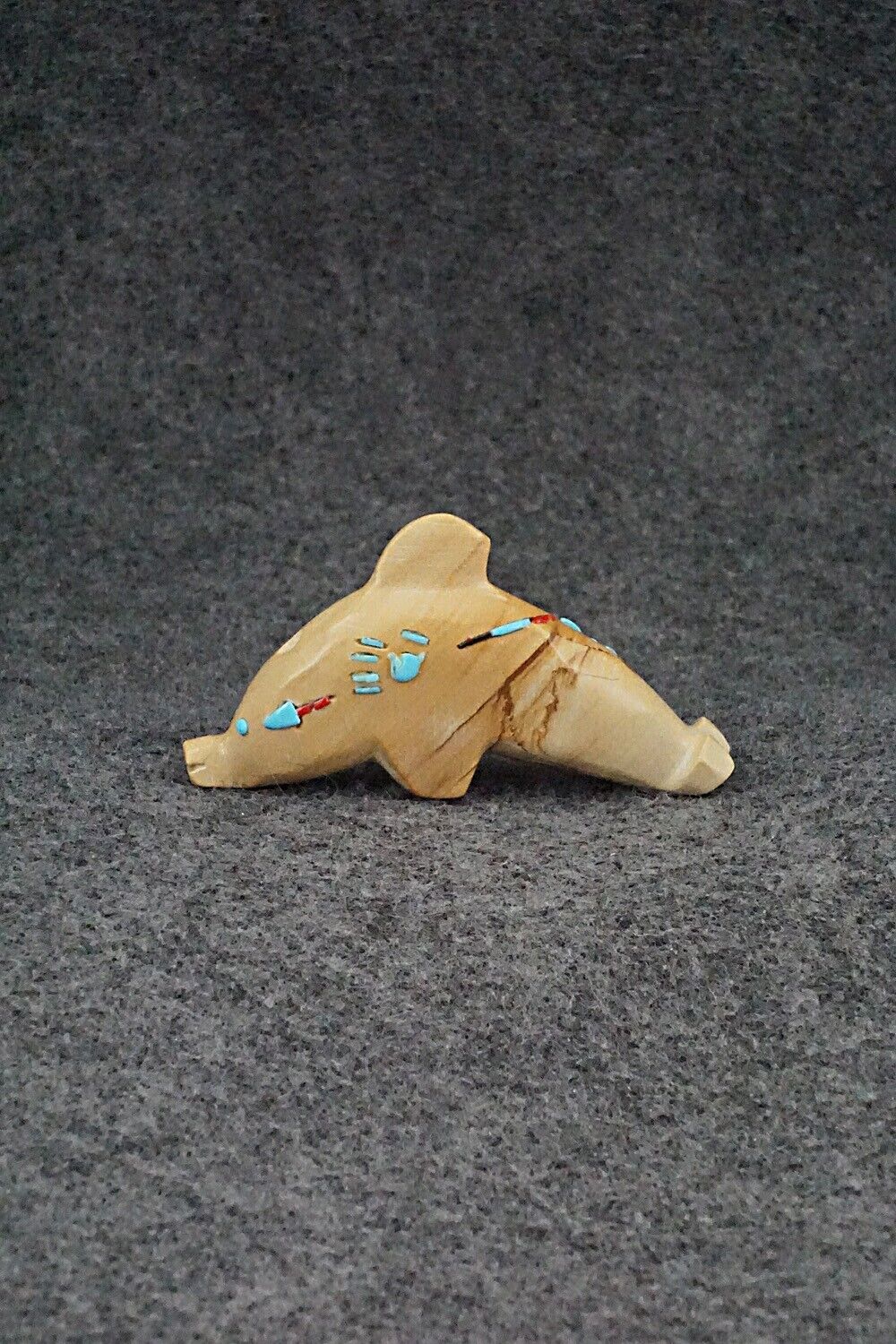 Dolphin Zuni Fetish Carving - Danette Laate