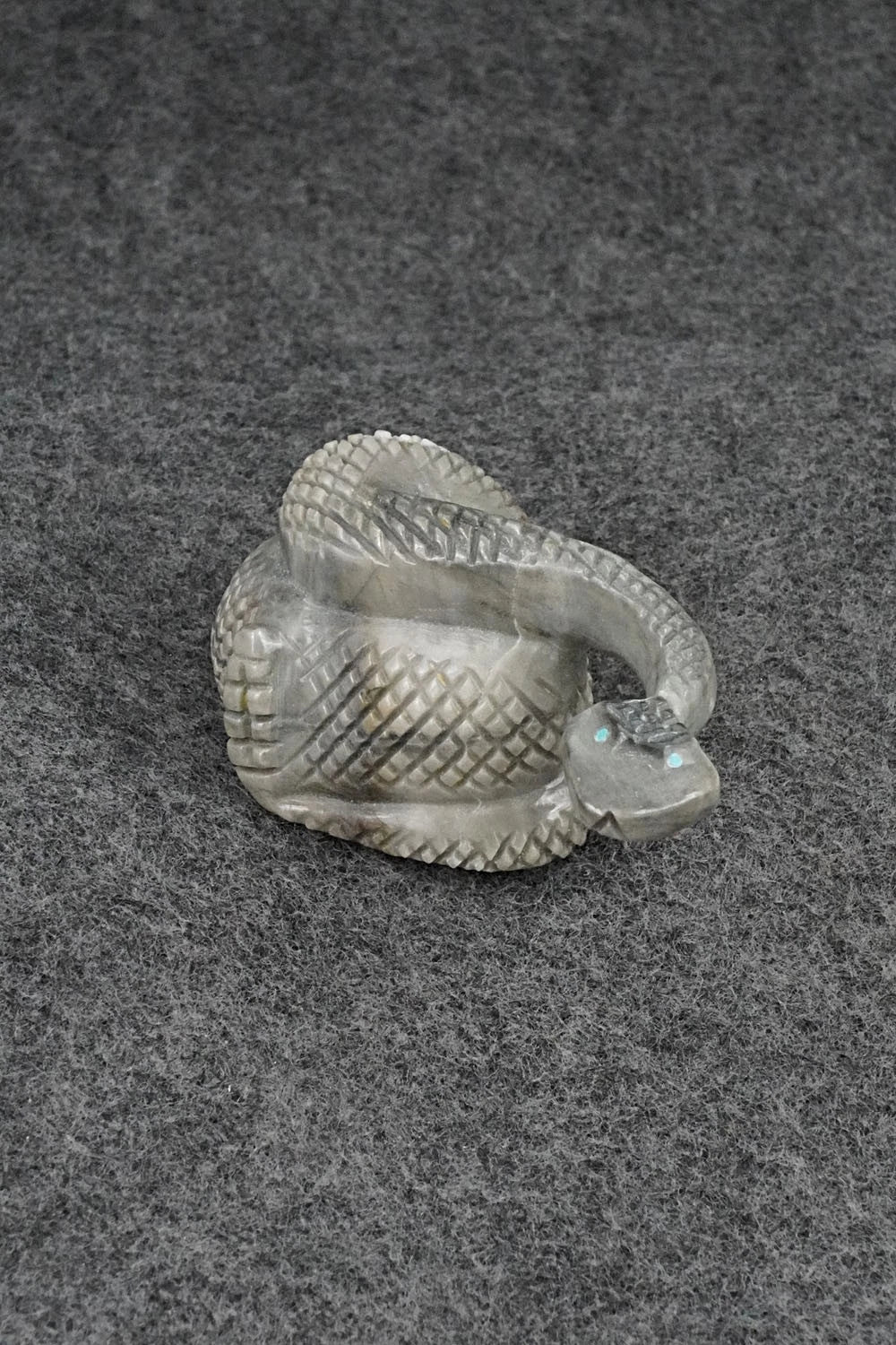 Rattlesnake Zuni Fetish Carving - Paulette & Farlan Quam