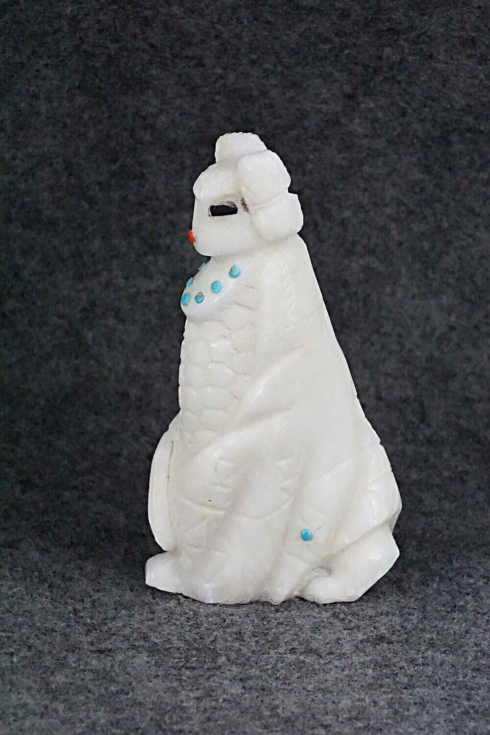 Corn Maiden Zuni Fetish - Derrick Kaamasee