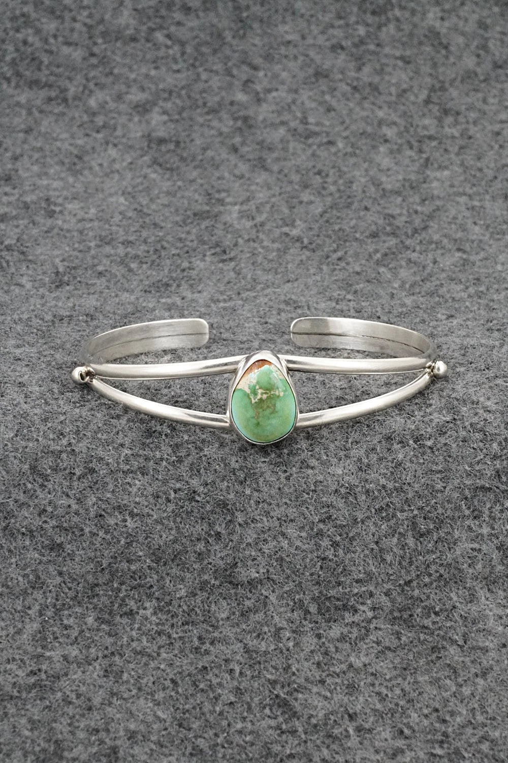 Turquoise & Sterling Silver Bracelet - Rosemary Saunders