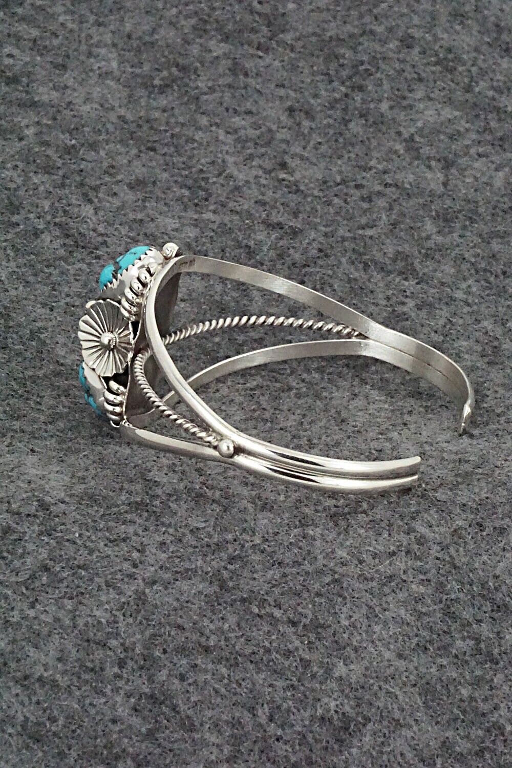 Turquoise & Sterling Silver Bracelet - Max Calladitto