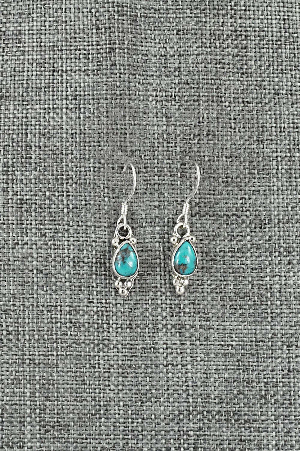 Turquoise and Sterling Silver Earrings - Sharon McCarthy