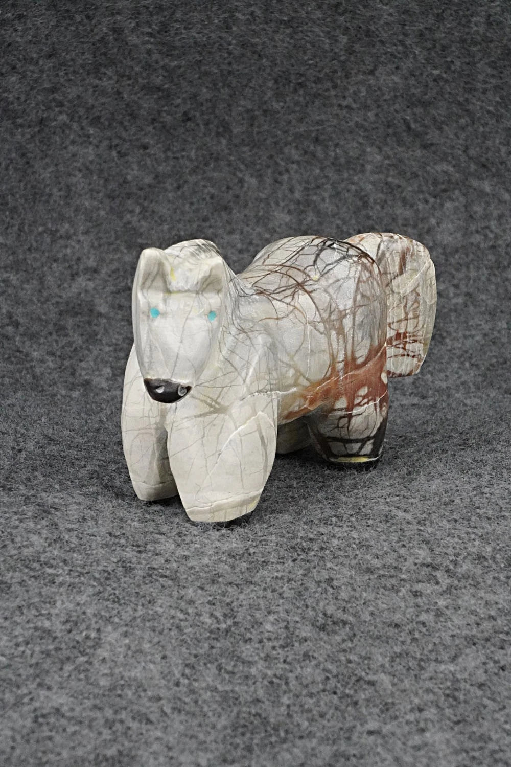 Horse Zuni Fetish Carving - Freddie Leekya