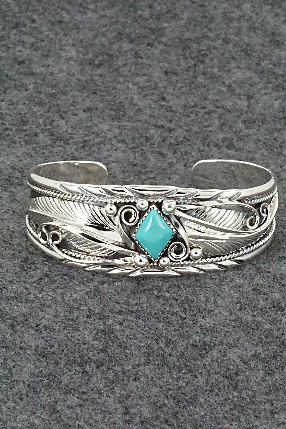 Turquoise & Sterling Silver Bracelet - Davey Morgan
