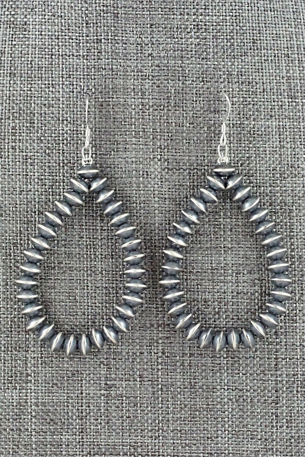 Sterling Silver Beaded Earrings - Louise Joe