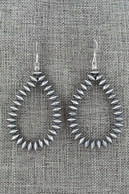 Sterling Silver Beaded Earrings - Louise Joe
