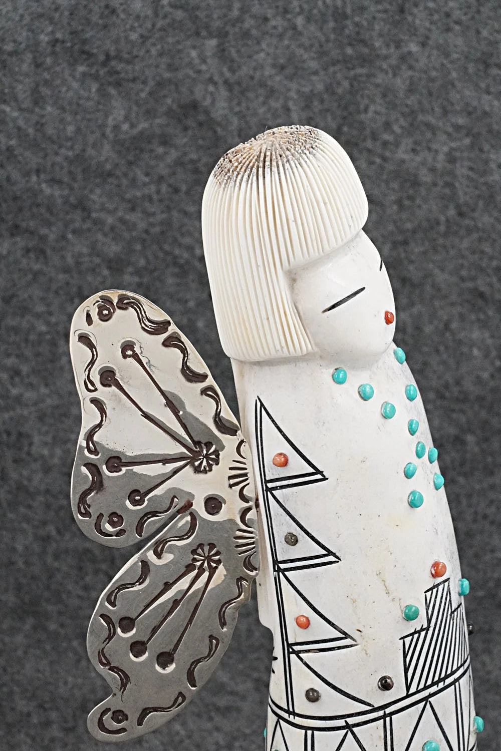 Angel Zuni Fetish Carving - Claudia Peina