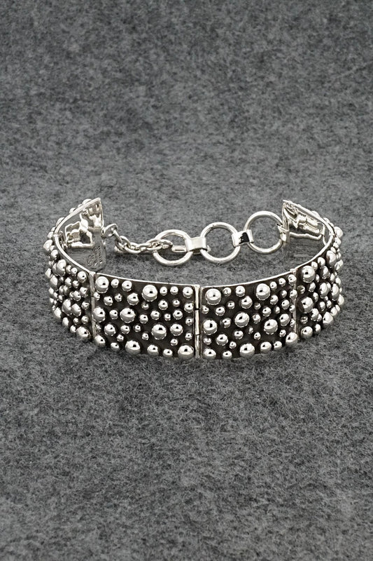 Sterling Silver Link Bracelet - Raymond Coriz