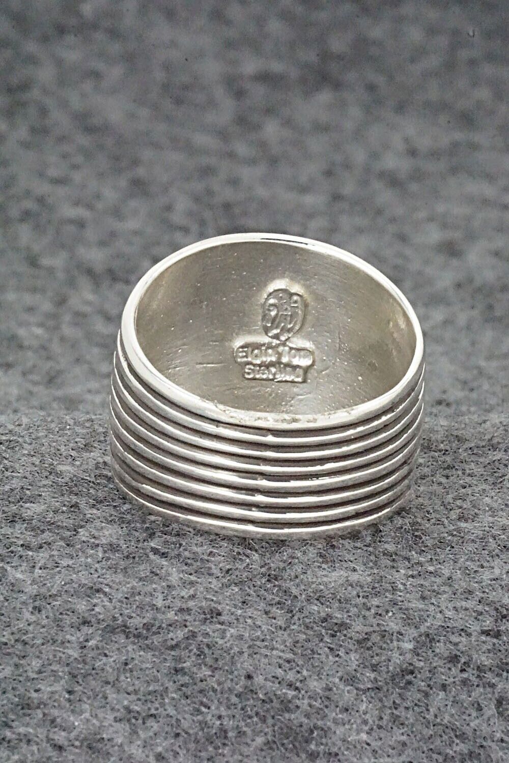 Sterling Silver Ring - Elgin Tom - Size 12