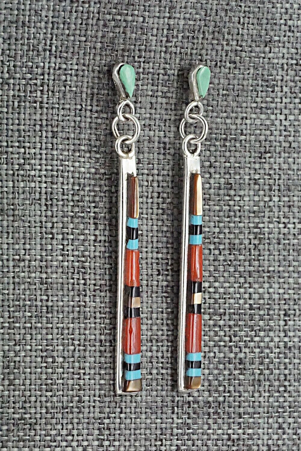 Multi-Stone & Sterling Silver Earrings - Jeanette Chavez