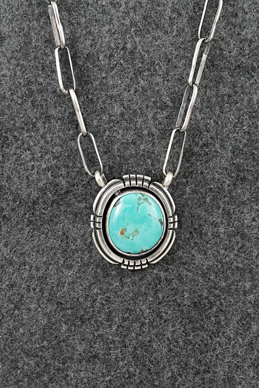 Turquoise & Sterling Silver Necklace - Daniel Benally