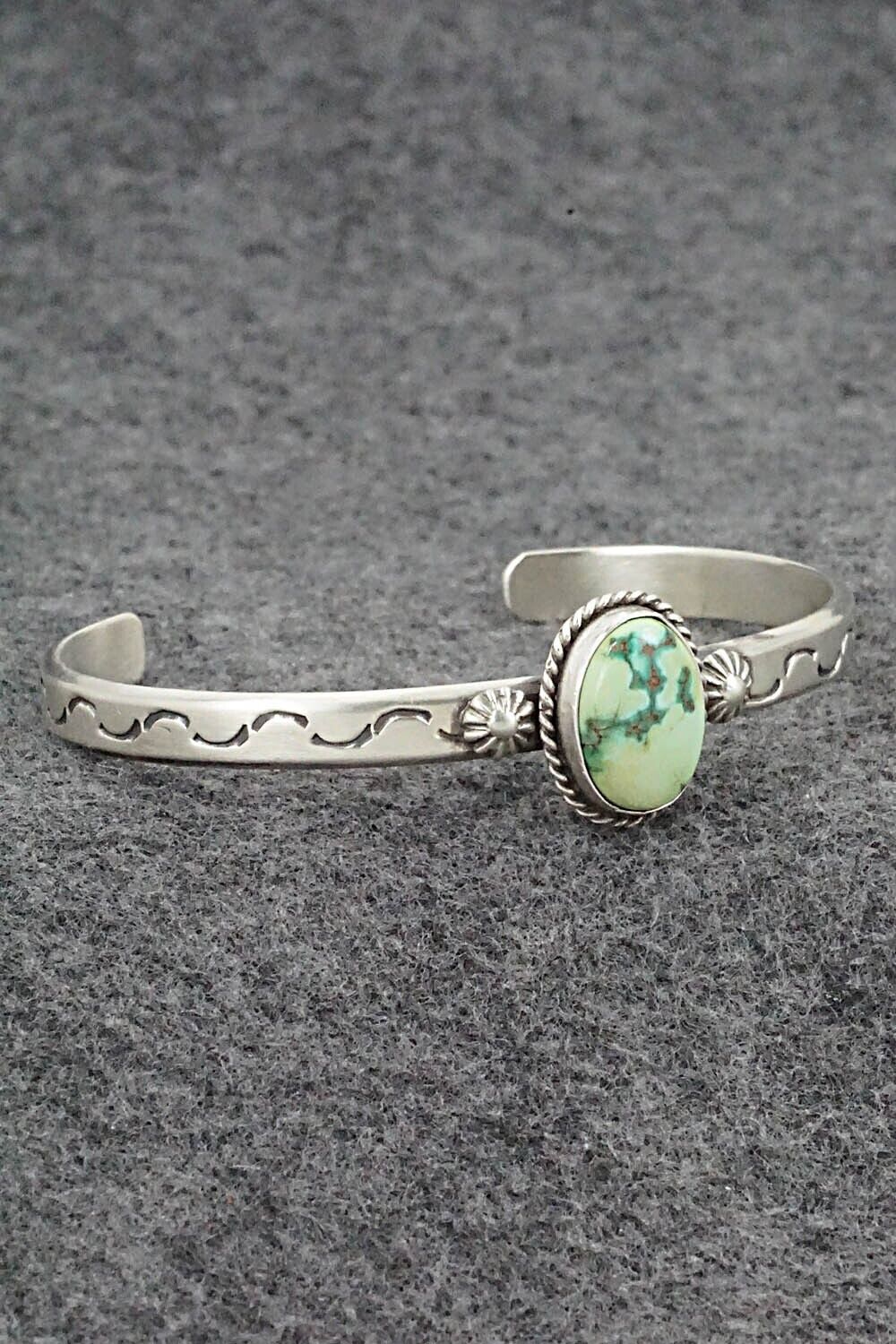 Turquoise & Sterling Silver Bracelet - Samuel Yellowhair