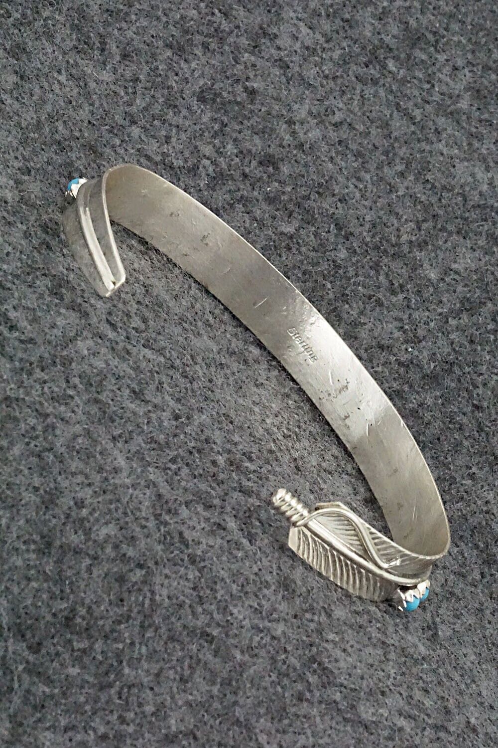Turquoise and Sterling Silver Bracelet - Aaron Davis