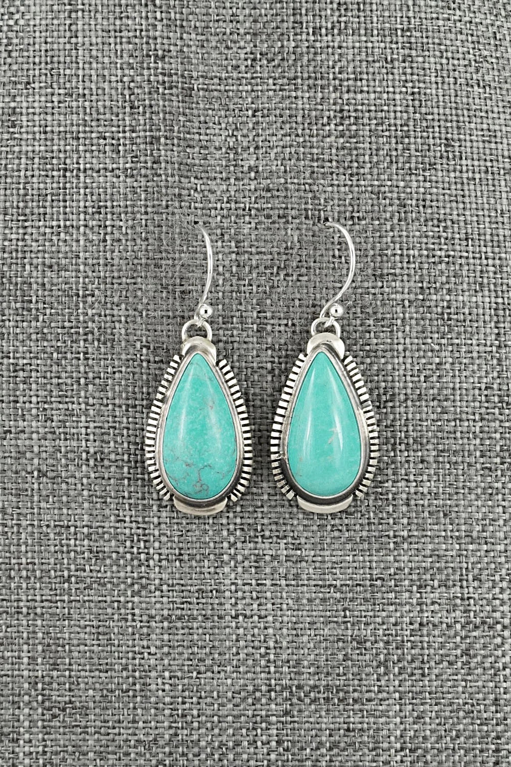 Turquoise & Sterling Silver Earrings - Thomas Francisco