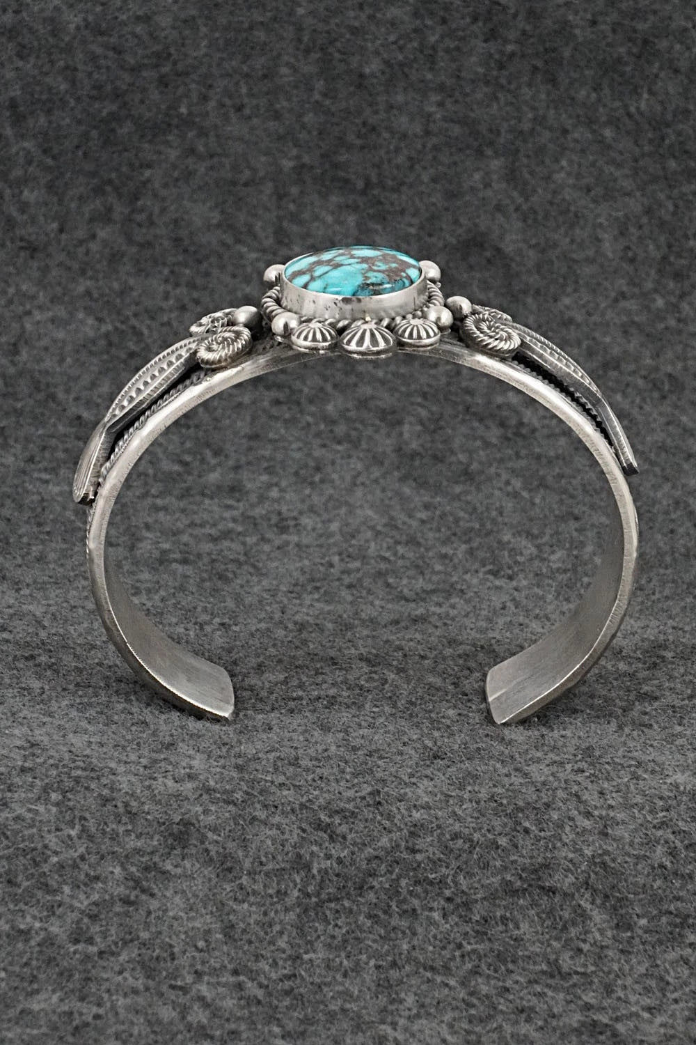 Turquoise & Sterling Silver Bracelet - Michael Calladitto
