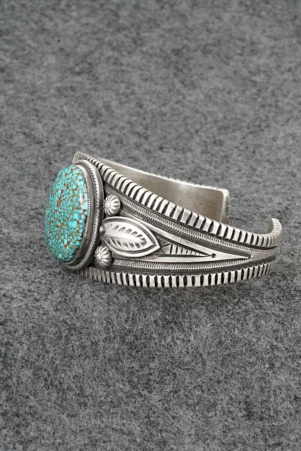 Turquoise & Sterling Silver Bracelet - Calvin Martinez
