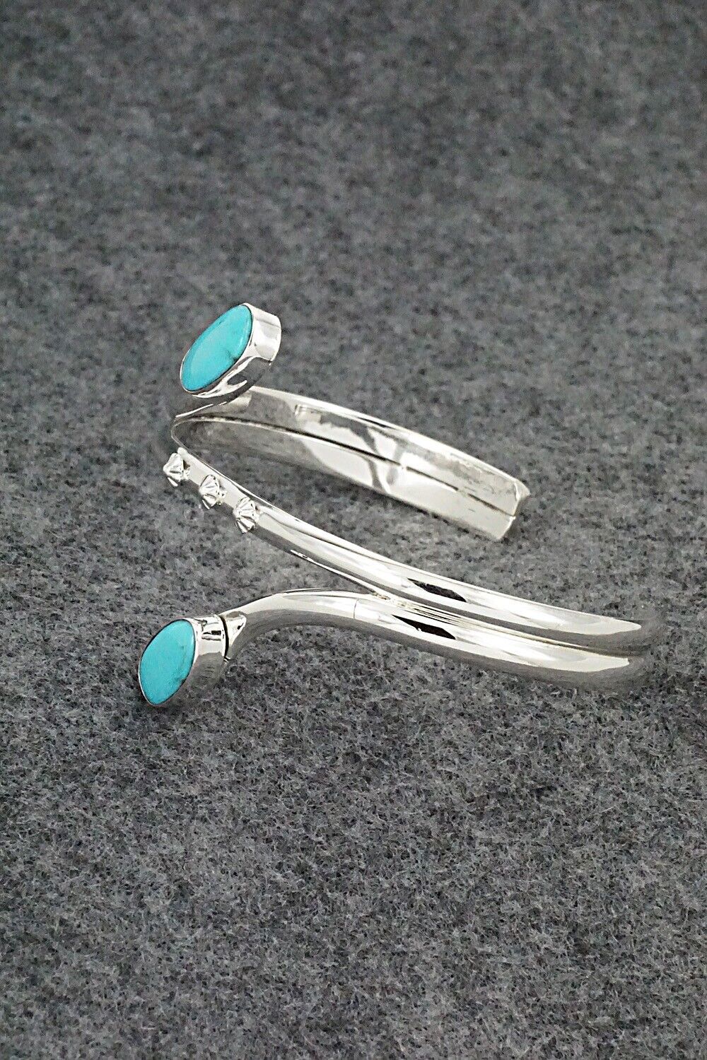 Turquoise & Sterling Silver Bracelet - Thomas Yazzie