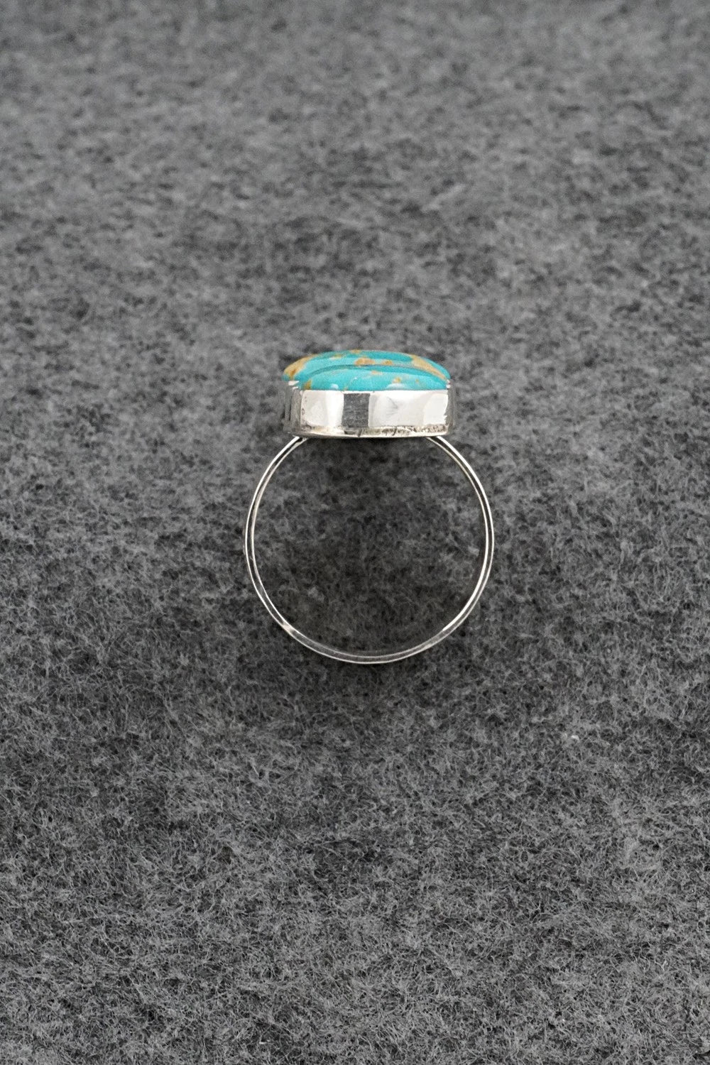 Turquoise & Sterling Silver Ring - Cody Noble - Size 8.5