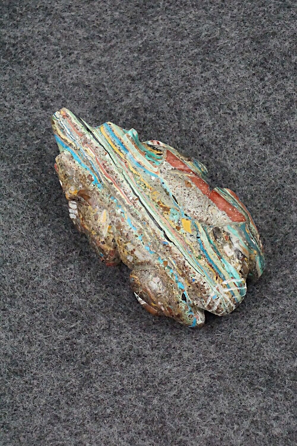 Badger Zuni Fetish Carving - Nelson Yatsatte