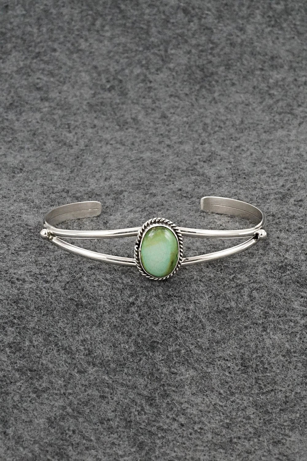 Turquoise & Sterling Silver Bracelet - Rosemary Saunders